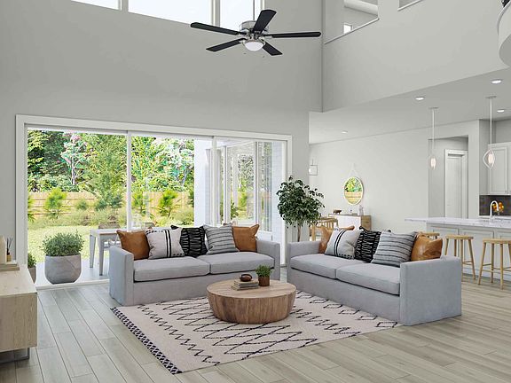 Representative Only Bethel Plan Opt. Sliders at Great Room