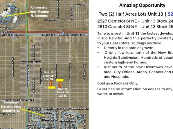 Camelot St NE, Rio Rancho, NM 87144