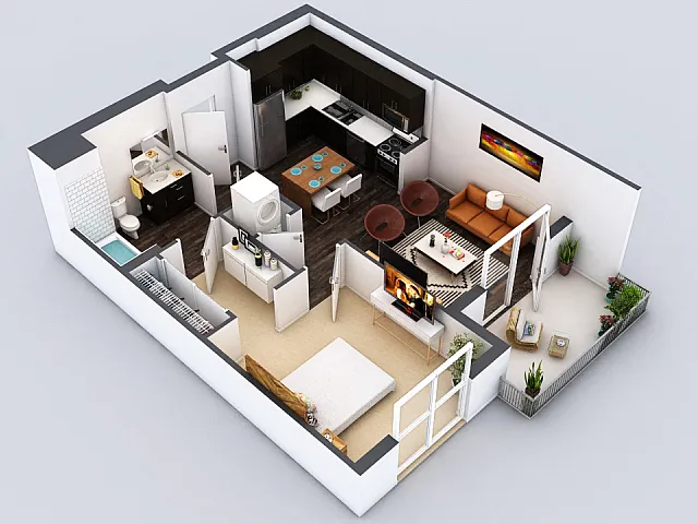 Floor plan A4
