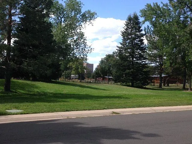 View from front of house