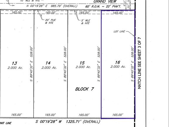 2nd image of 3A-7-16 Grand Vw Lot 16