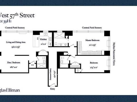 2nd image of 322 W 57th St APT 39H1
