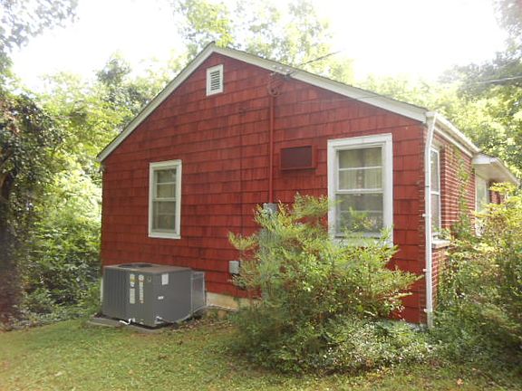 Left side - newer HVAC