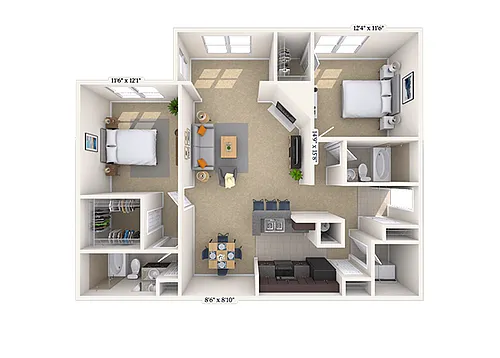 Floor plan Bellemeade