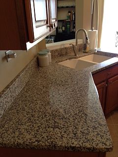 Updated granite, sink, fauce