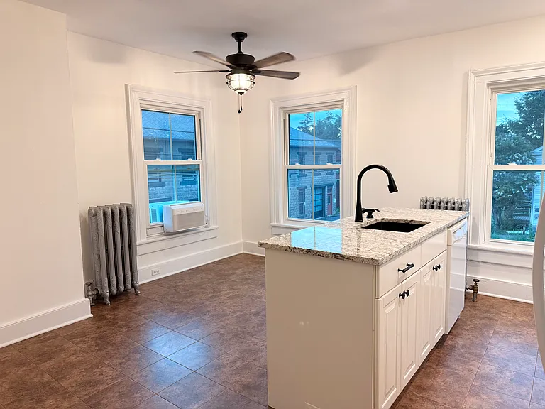 Dining area attached to kitchen.