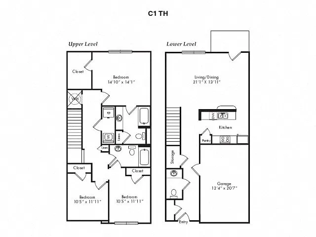 Floor plan CI TOWNHOUSE