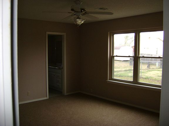 large master with walk in closet