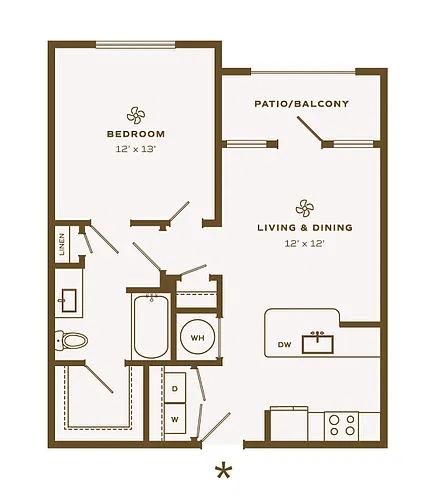 Floor plan Pastel