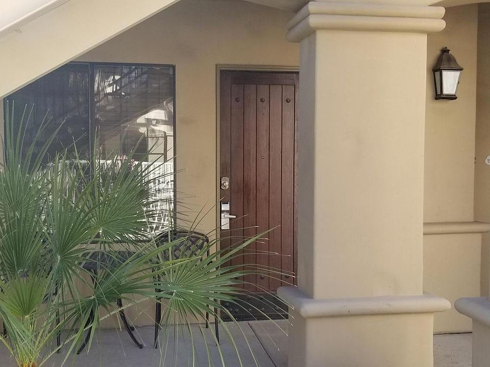 Entrance to unit