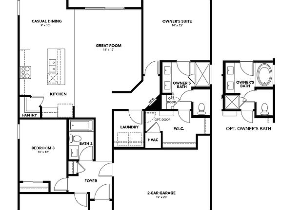 Bonnet Floor Plan