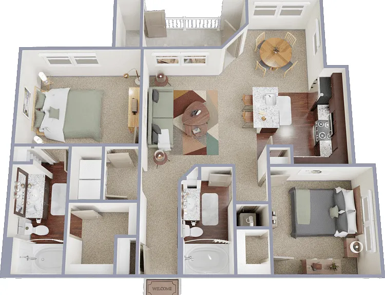 B1 Floorplan Diagram