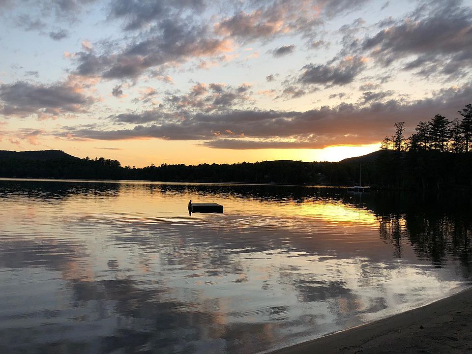 Sunset View from East Side of Lake (Palisades Rd.)