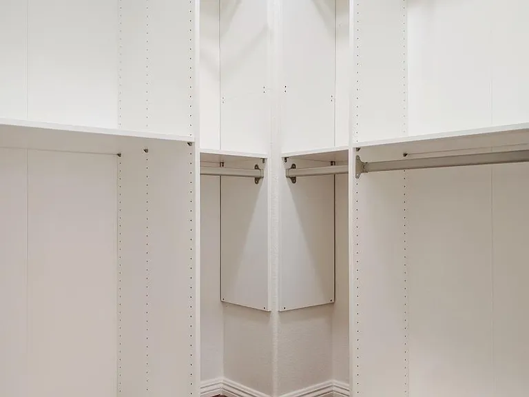 Custom walk-in closet