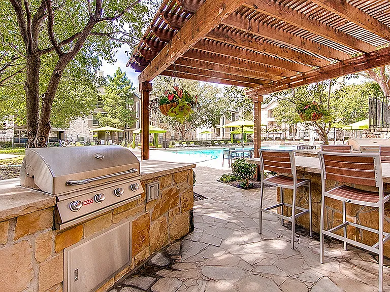 Poolside Grilling
