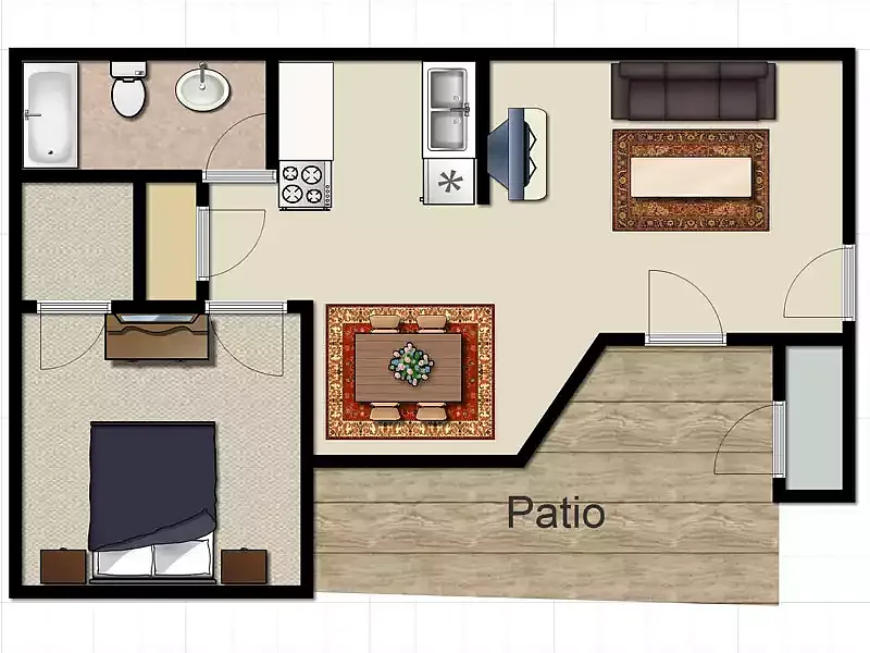 Floor plan Aspen