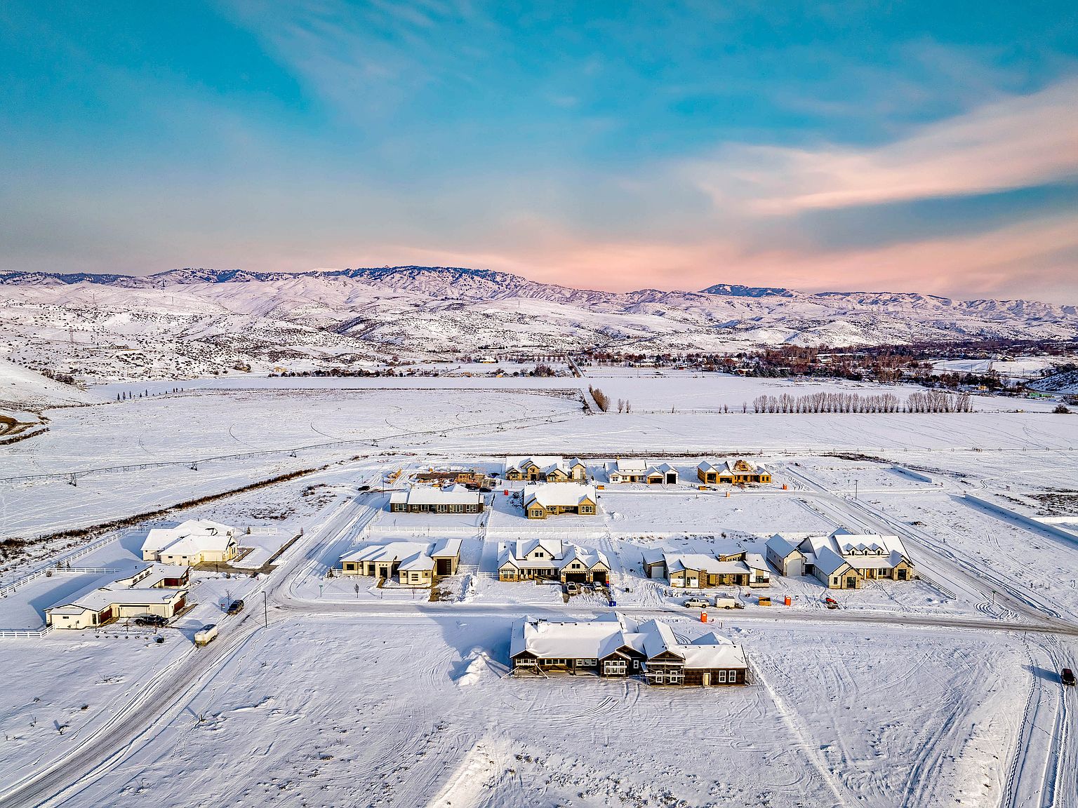 The Estates at Dry Creek Ranch HalfAcre Lots by Boise Hunter Homes in