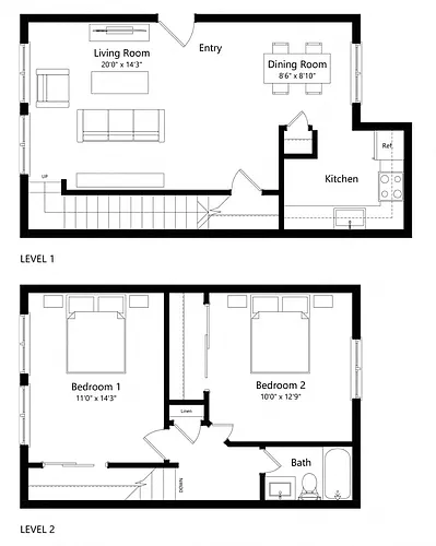 Floor plan B1-N