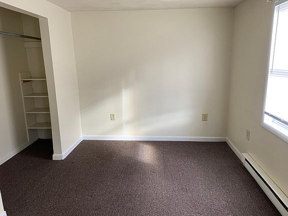 bedroom with walk in closet