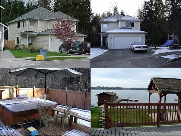 Exterior photos from winter 2005. (Dock is privately shared owned)