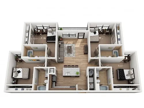 Floor plan D4-A