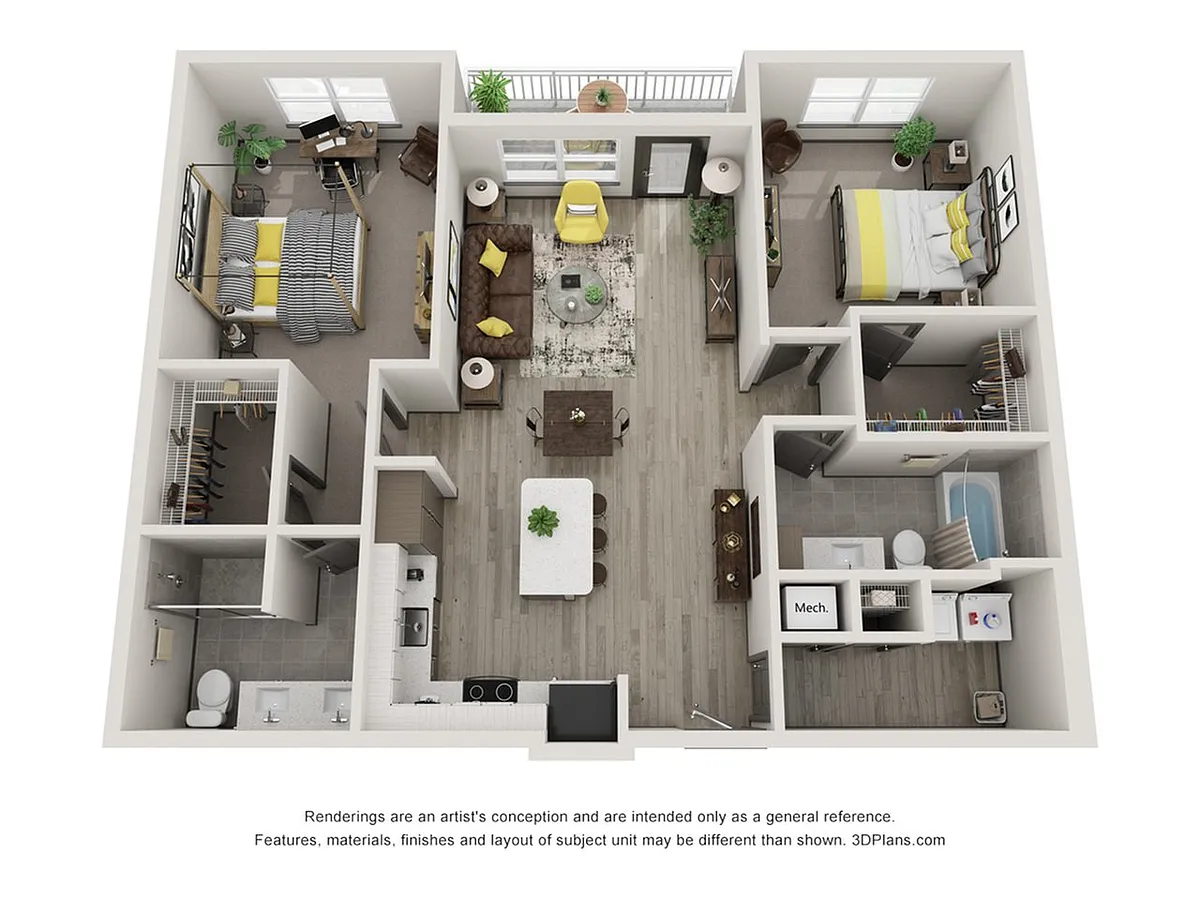 Floor plan B2