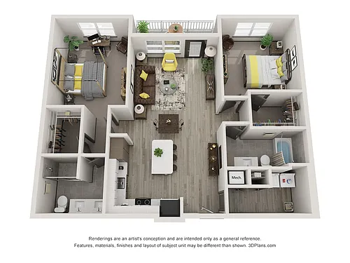 Floor plan B2
