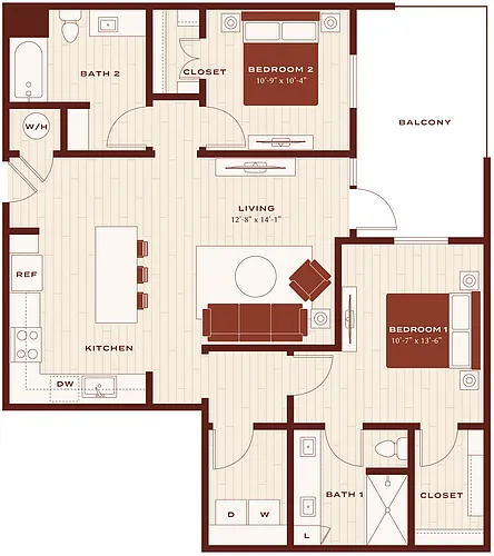 Floor plan C5