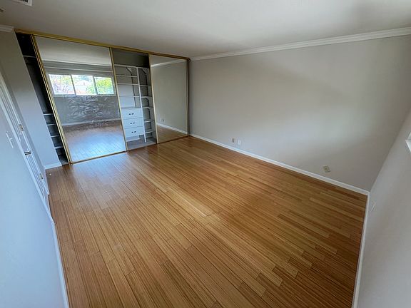 master bedroom with closet