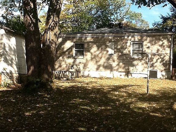 large fenced in yard