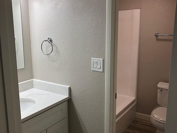 Hallway bathroom