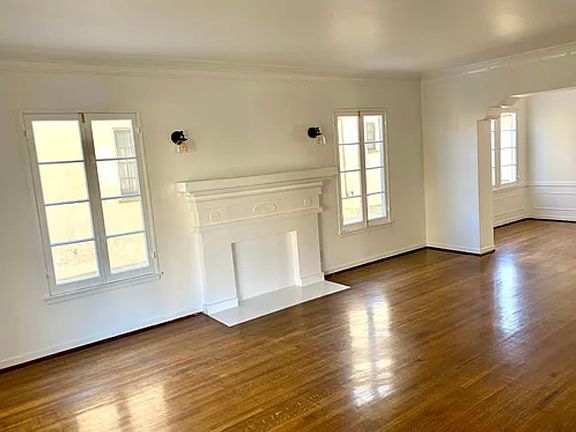 Living Room with French Windows