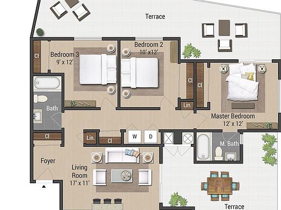 4th image of 821 Austin Ave APT 101