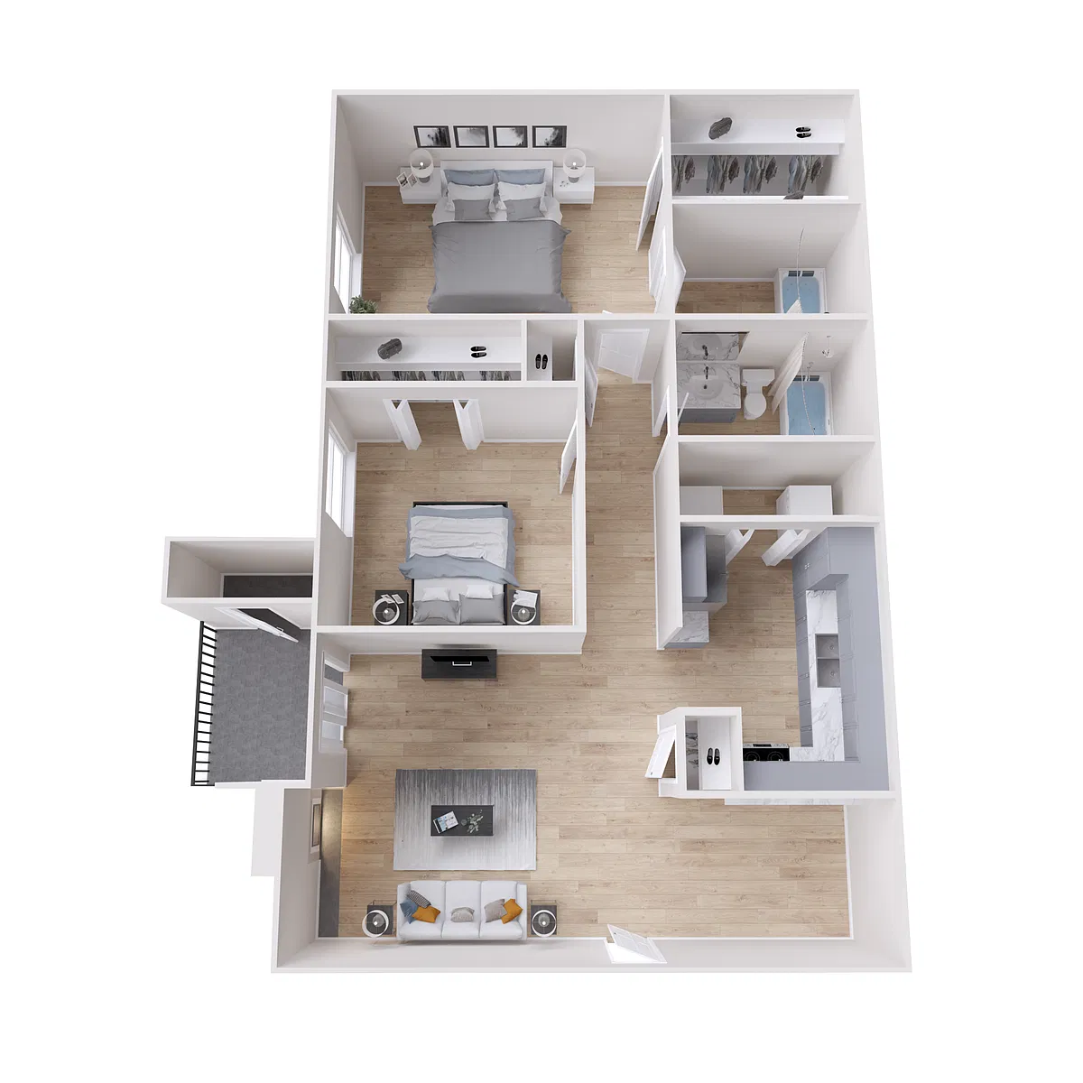 Floor plan B2 Classic