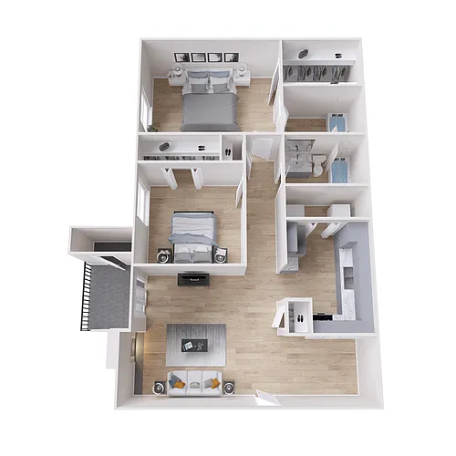 Floor plan B2 Classic