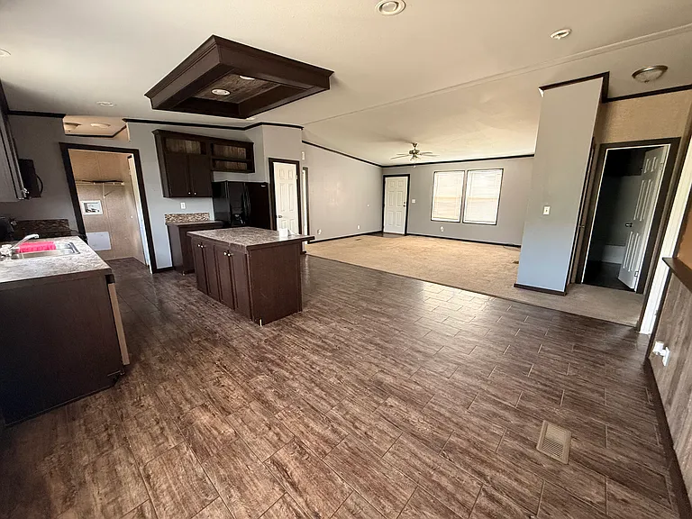 Living Room and Kitchen
