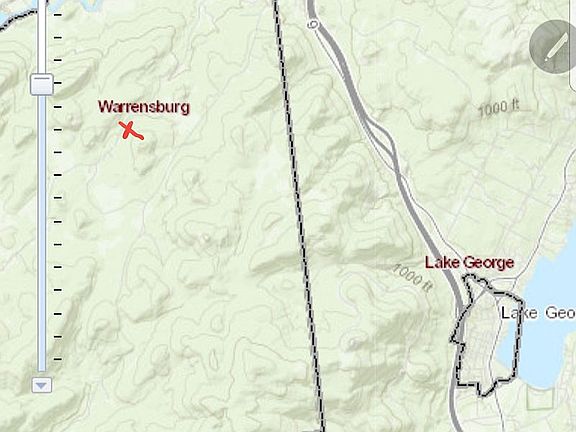 12 min drive to Lake George