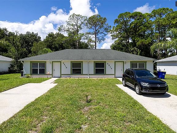 2318 & 2316 India Palm with separate driveways
