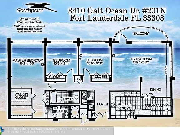 2nd image of 3410 Galt Ocean Dr APT 201N