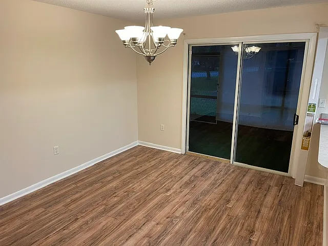 Dining room to back porch