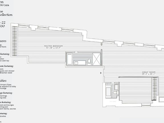 2nd image of 20 Pine St Penthouse 22F