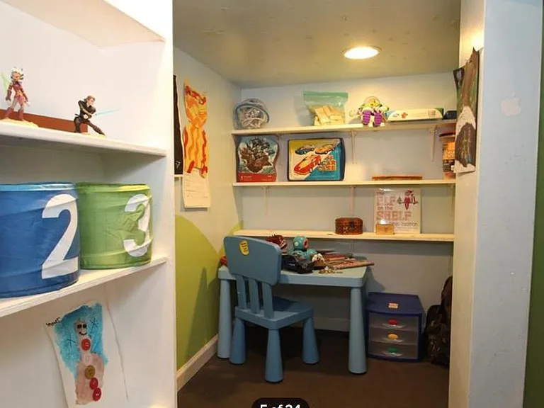 hide out place under stairs