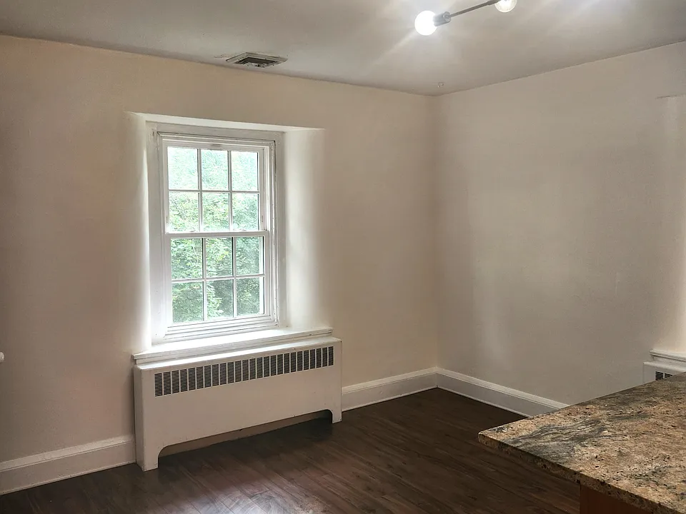 spacious kitchen eating area