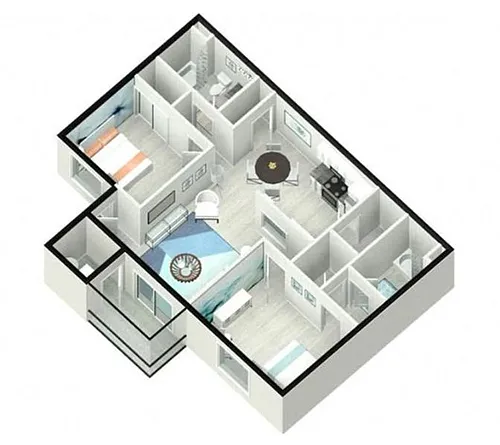 Floor plan Avenue RF