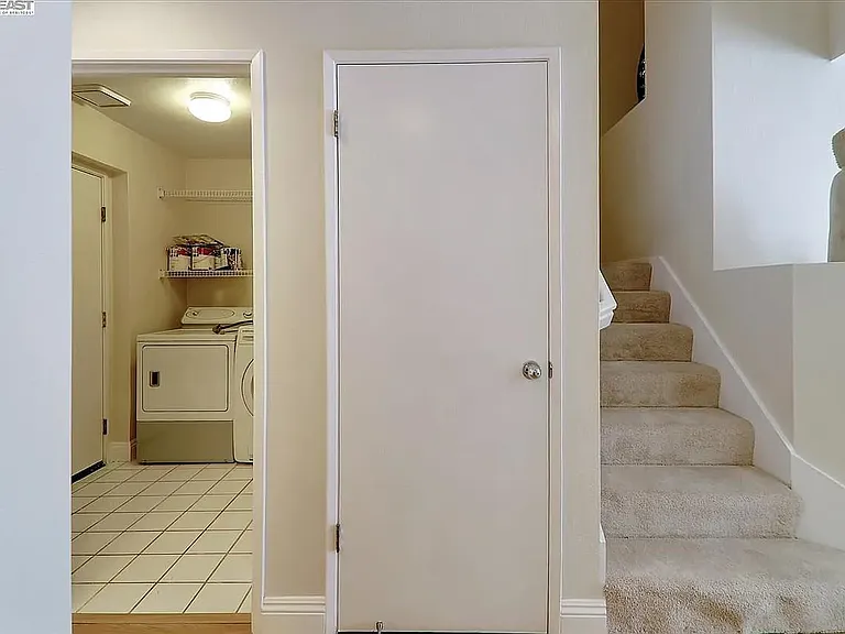 downstairs laundry