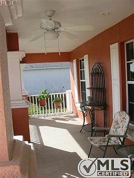 Beautiful front porch for relaxing.