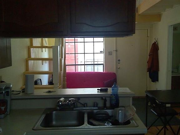 Kitchen view into Living rm.