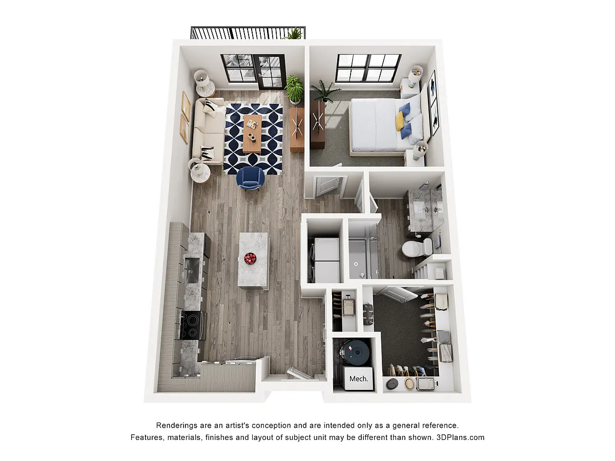 Floor plan Sea Drift - A3.B