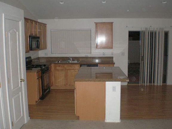 Kitchen view from living room