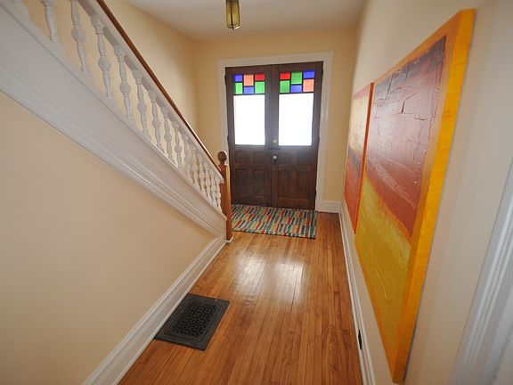 Front Door w/ Stained Glass